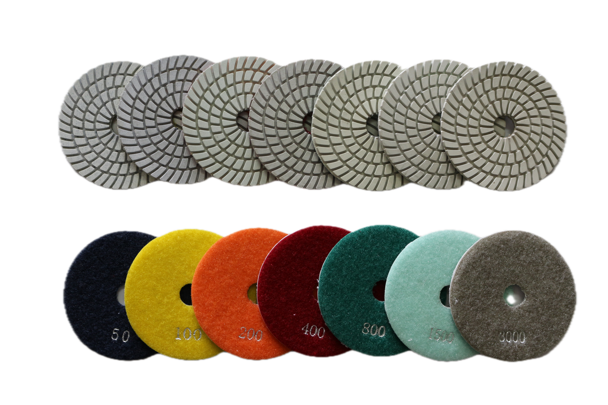 ND 0506-2  4" Resin Polishing Pad 7pads/set