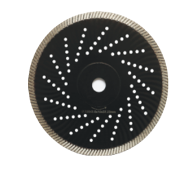 9" Dry or Wet Fine Mesh Turbo Diamond Blade for Granite, Concrete, and Sandstone