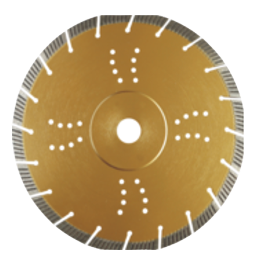 4" Segmented Turbo Diamond Blade for Dry/Wet Cutting