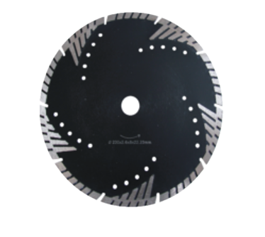 5" Dry/Wet Cyclone Slanted Segmented Turbo Diamond Blade