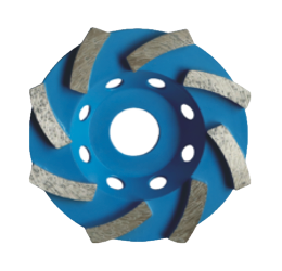 4" Welded Diamond Grinding Wheel (Turbo Segment)