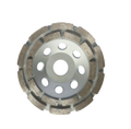 6" Welded Diamond Grinding Wheel – Double Row
