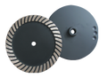 4" Welded Diamond Grinding Wheel – Turbo (Flat)