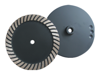 4" Welded Diamond Grinding Wheel – Turbo (Flat)
