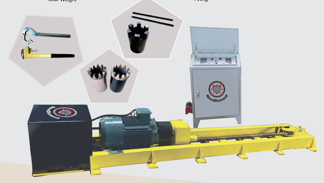 Horizontal Core-Boring Machine